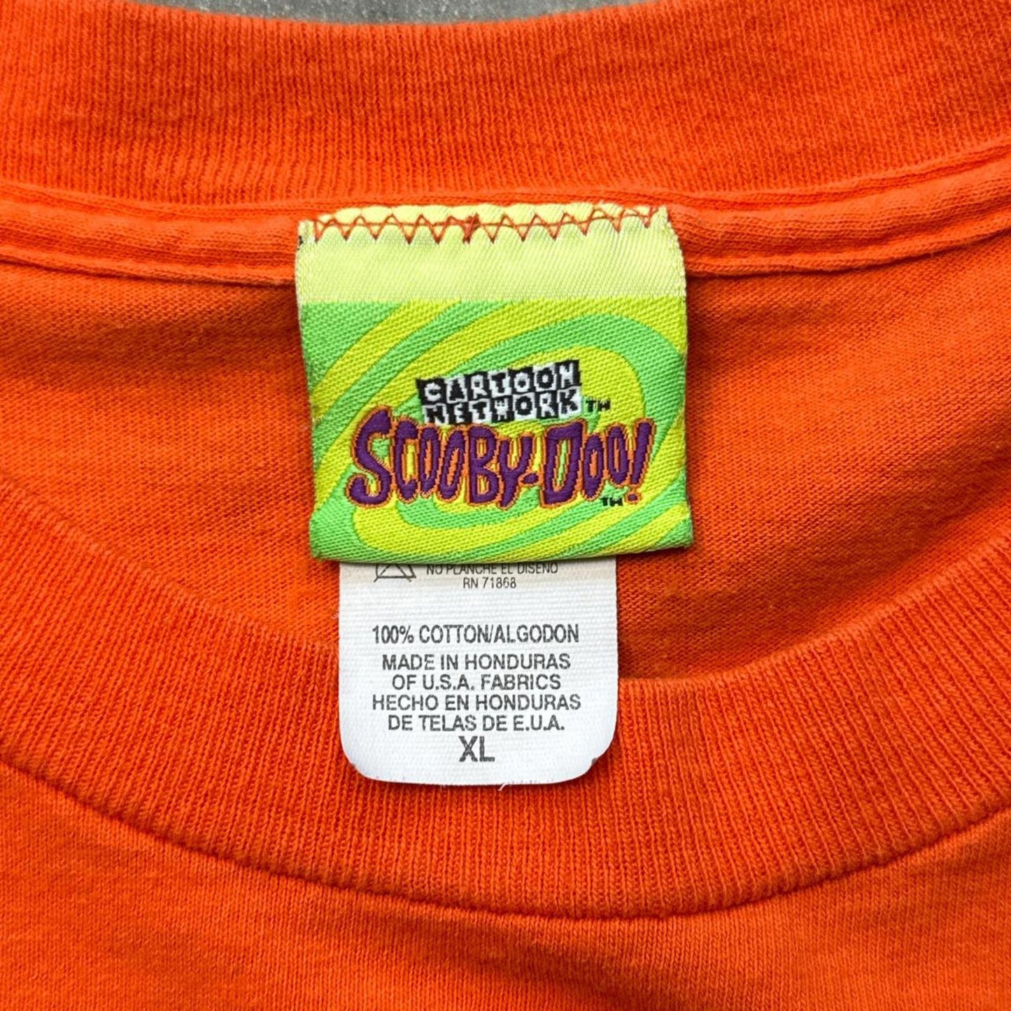 Scooby Doo Cartoon Network Y2k Vintage Orange T-Shirt [COPY]