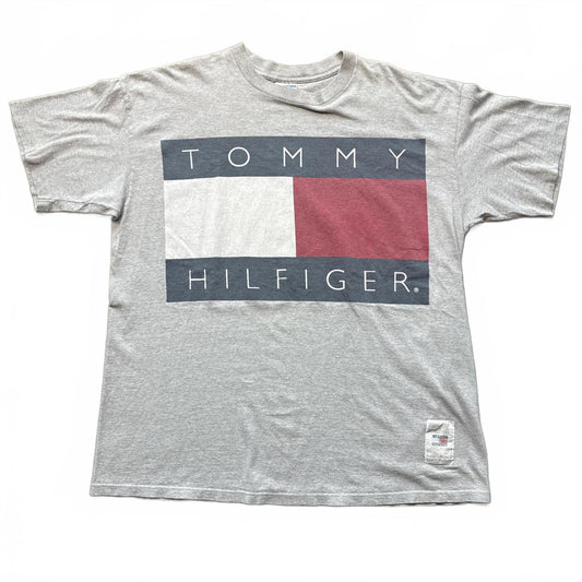 Grey Tommy Hilfiger Vintage 90's Single Stitch T-Shirt [COPY]