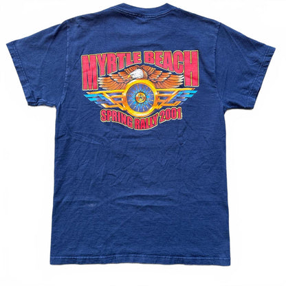 Myrtle Beach Spring Rally Vintage 90's Biker T-Shirt  [COPY]