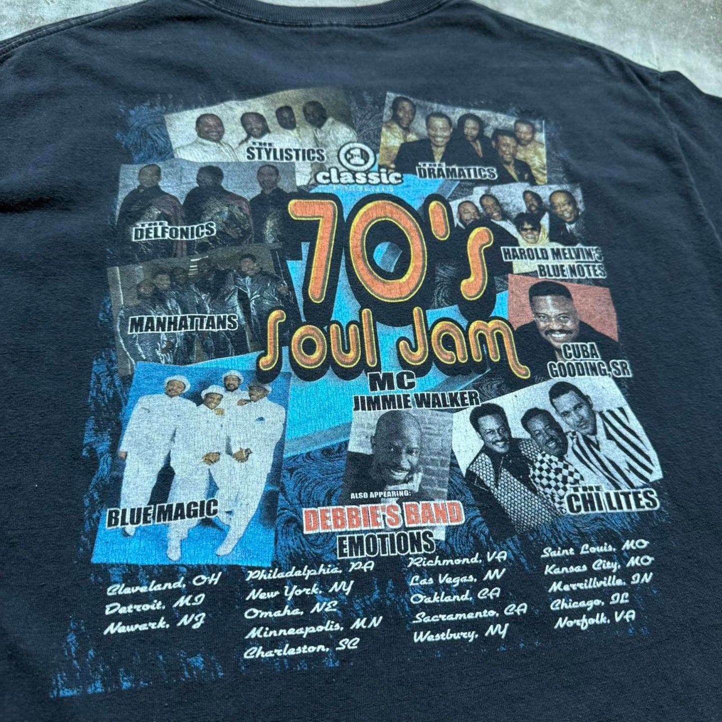 2007 “Classics Presents 70’s Soul Jam” Vintage Y2K T-shirt  [COPY]