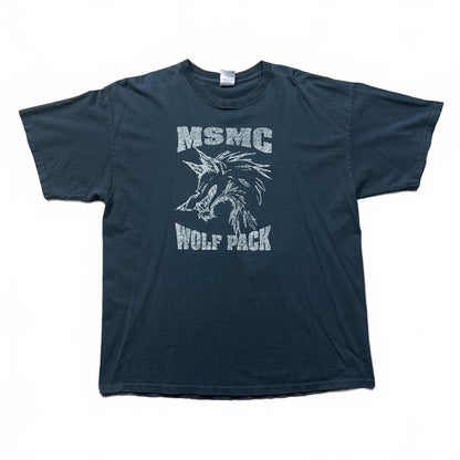 MSMC Wolf Pack Vintage Y2k Navy T-shirt  [COPY]