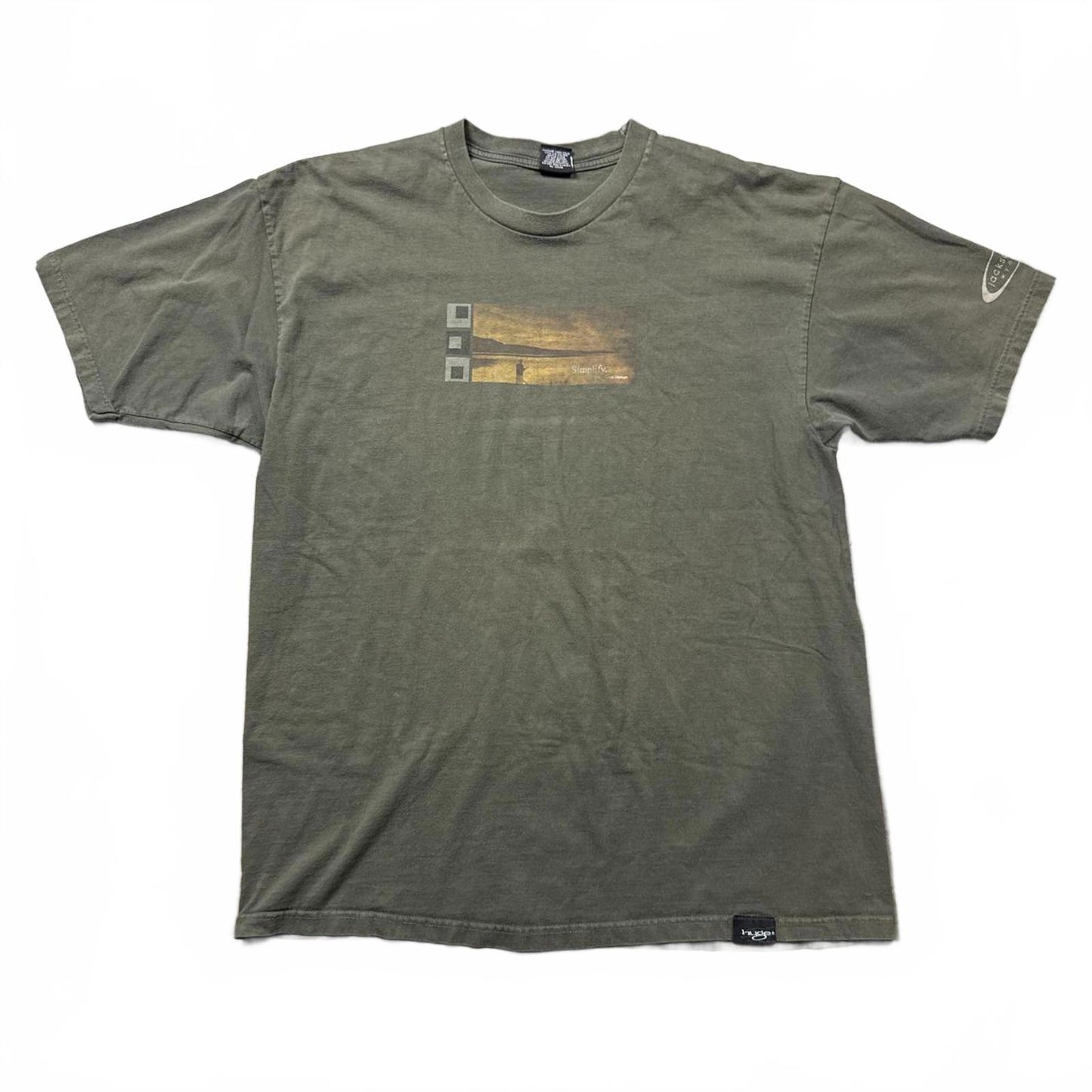 “Simplify” Vintage Y2k Nature Graphic T-Shirt [COPY]