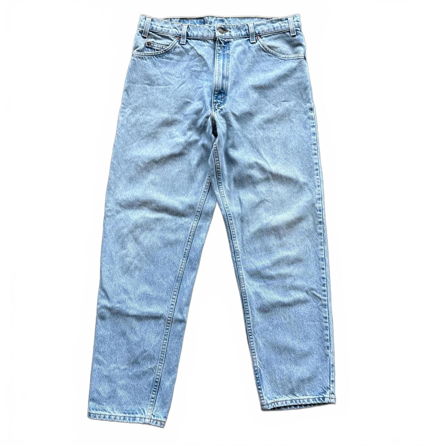 Levi's 550 Light Washed Denim Orange Tabs 90's Jeans [COPY]