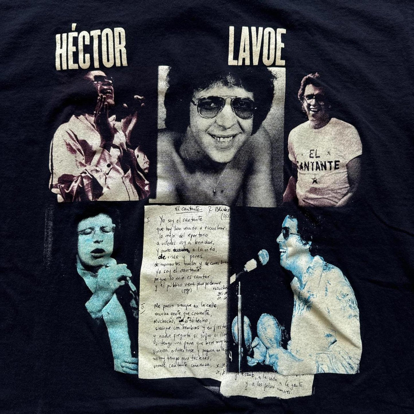 Hector Lavoe Salsa Latin Music Rap T Style T-Shirt  [COPY]