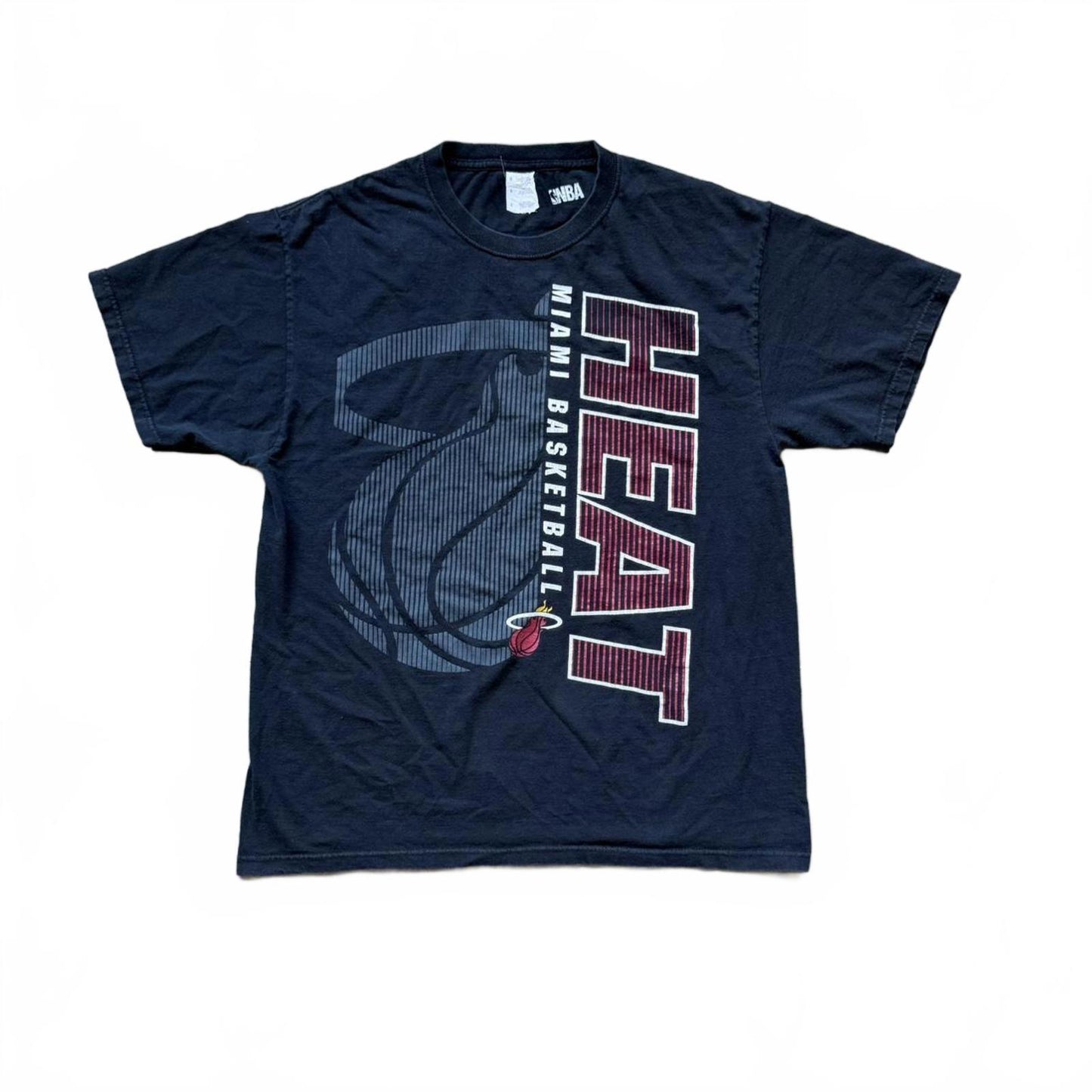 NBA Basketball Miami Heat Sports Faded Graphic T-shirt  [COPY]