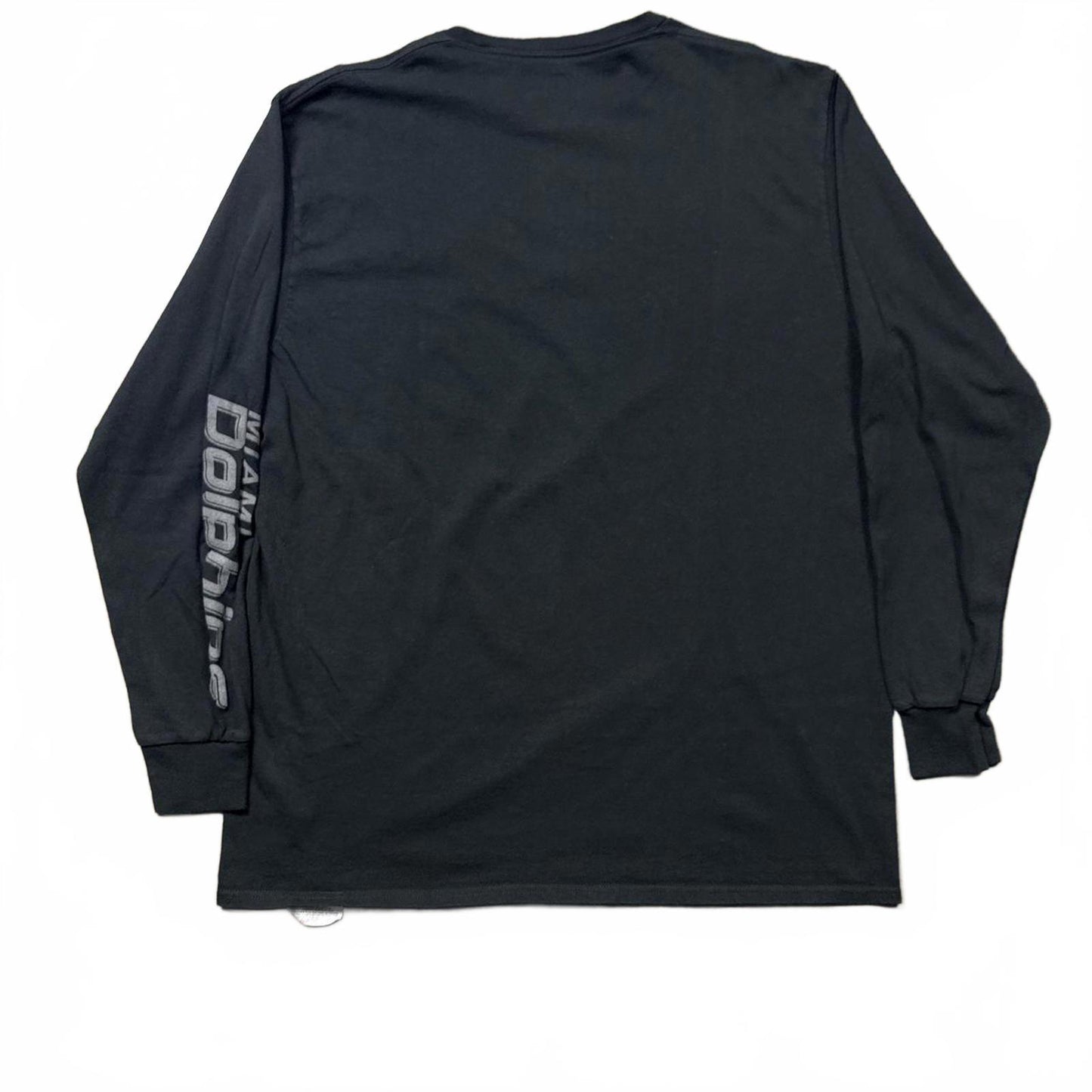 Majestic NFL Miami Dolphins “Go Fins” Long Sleeve T-Shirt [COPY]