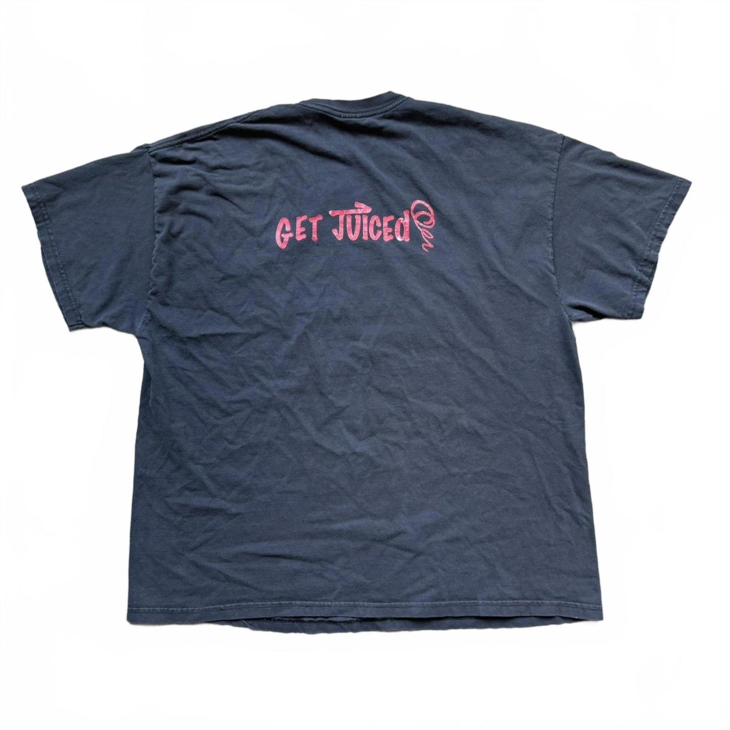 Slamin’ Smoothie “Get Juiced” Faded Graphic T-Shirt  [COPY]