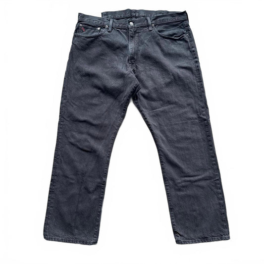 Polo Ralph Lauren Black Jeans With Red Embroidery Pocket Hit [COPY]