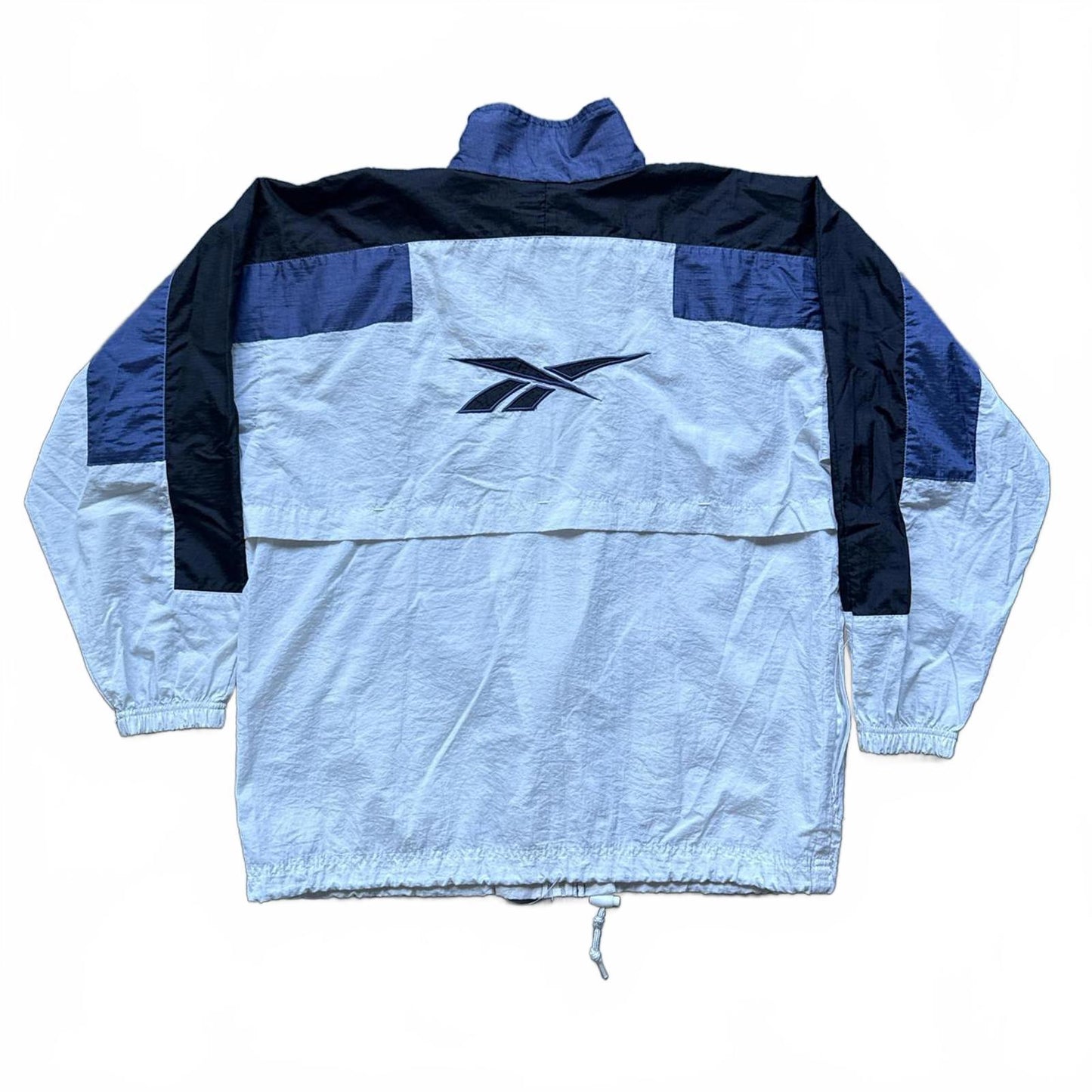 Reebok Windbreaker Mesh Full Zip Up Jacket Adjustable Waist [COPY]