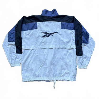Reebok Windbreaker Mesh Full Zip Up Jacket Adjustable Waist [COPY]