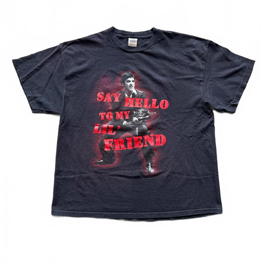 Scarface "Say Hello To My Little Friend" Vintage Y2k T-Shirt [COPY]