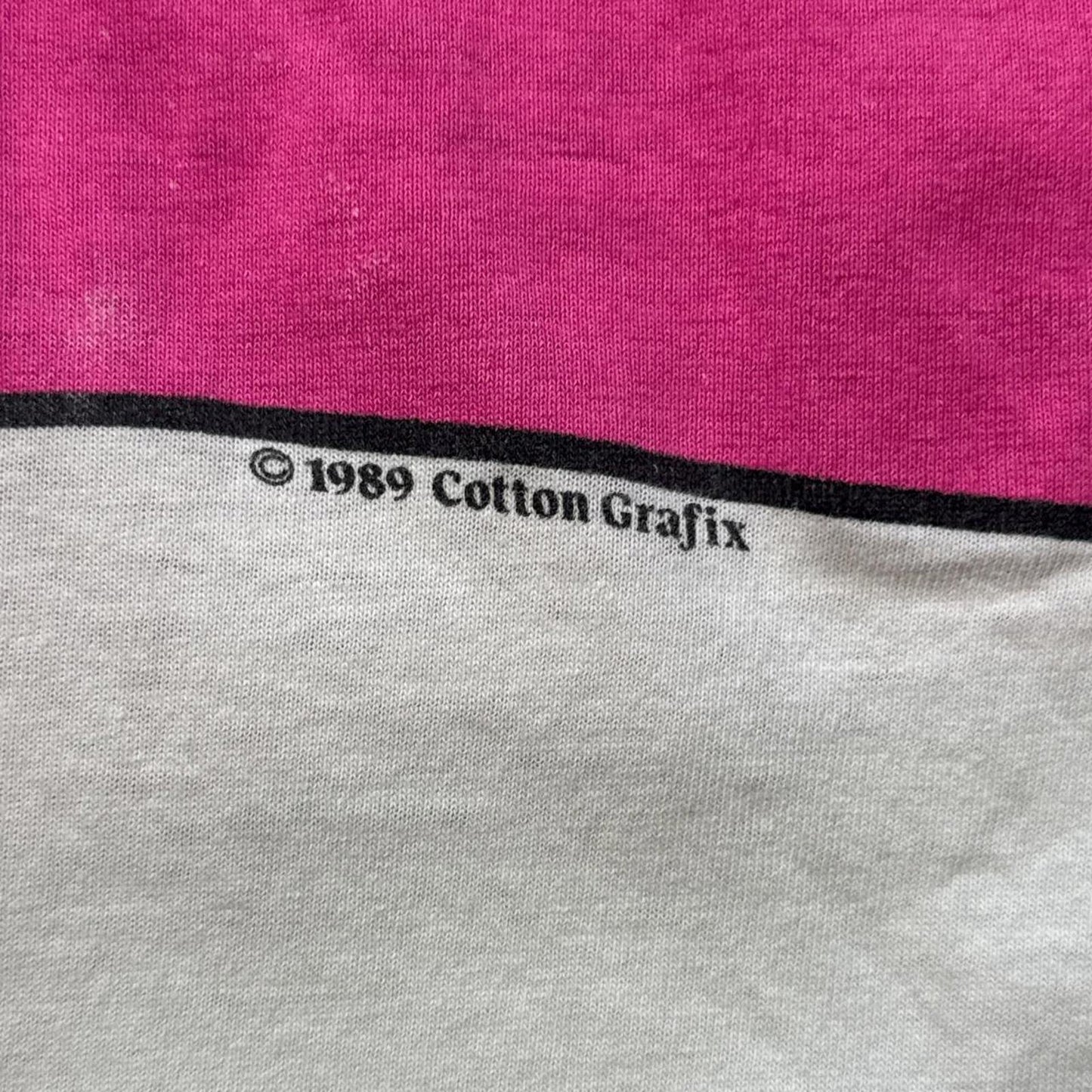 Ski The Pink Snow Vintage 80's Single Stitch 1989 T-Shirt [COPY]