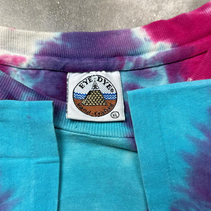 Shroomarama 1991 Tie Dye Physcheledic Single Stitch T-Shirt [COPY]