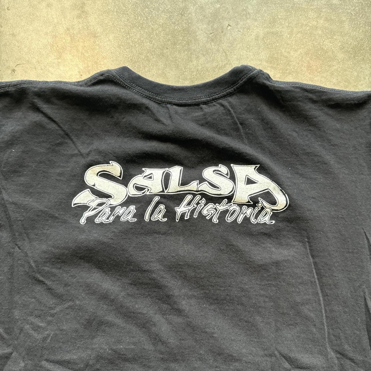 Salsa Latin Music "Salsa Para La Historia" Rap T-Shirt Style [COPY]