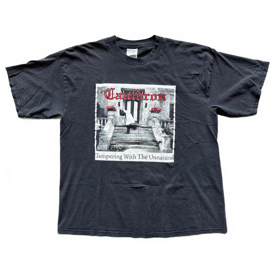 Cauldron "Tampering With The Unnatural" Band 1998 T-Shirt [COPY]
