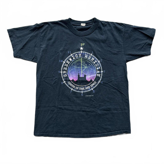 Greenwich Meridian "Center of Time & Space" Faded T-Shirt  [COPY]