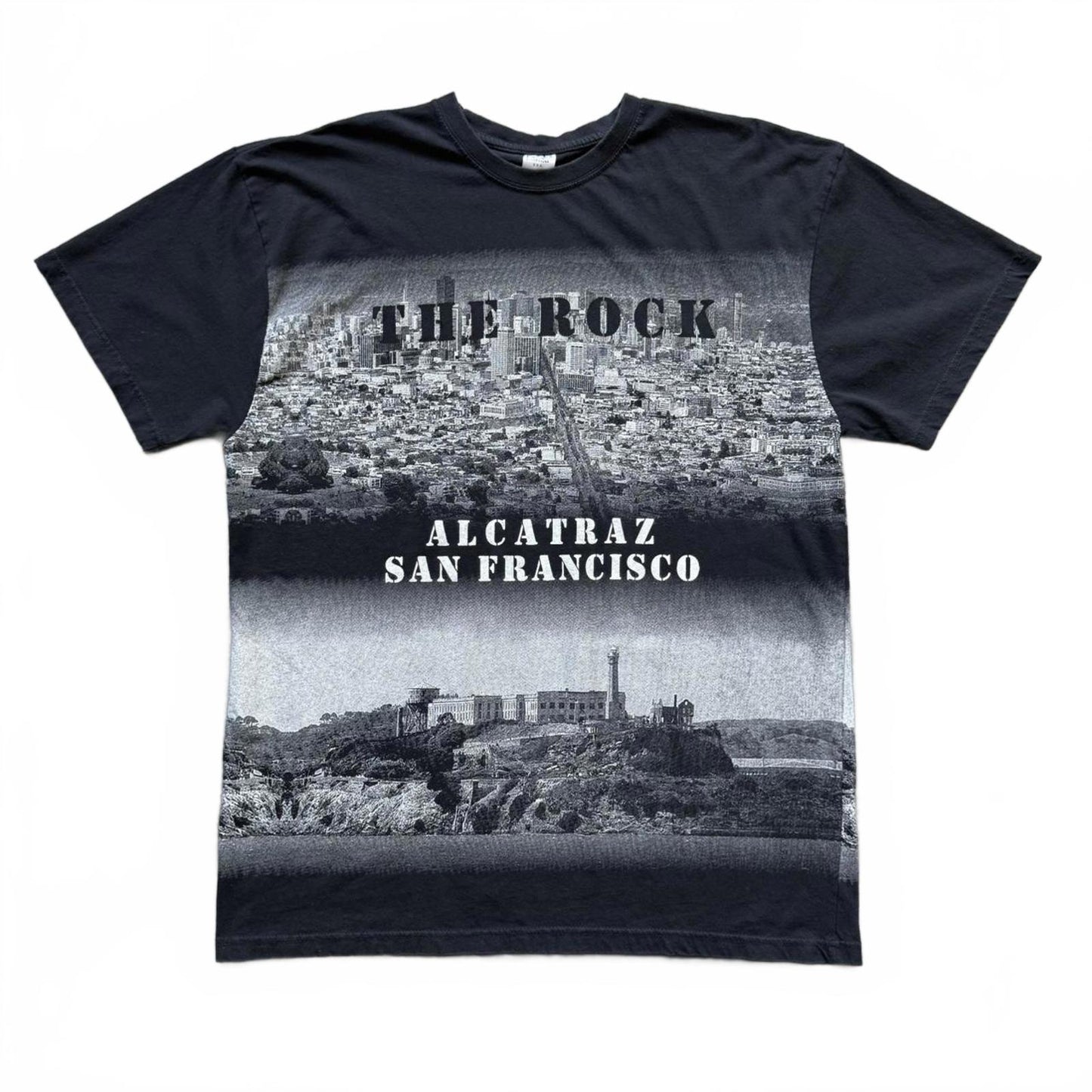 Alcatraz San Francisco “The Rock” Vintage Faded Y2K T-shirt [COPY]