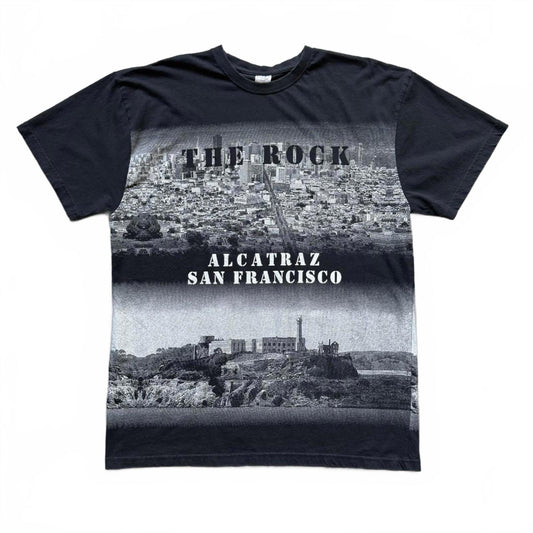 Alcatraz San Francisco “The Rock” Vintage Faded Y2K T-shirt [COPY]