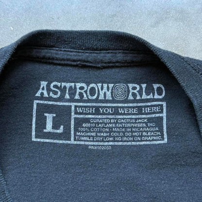Travis Scott Astroworld “Wish You Were Here” Tour T-shirt [COPY] [COPY]