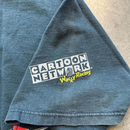 Faded Cartoon Network Wacky Races Flinstones 90's T-Shirt [COPY]