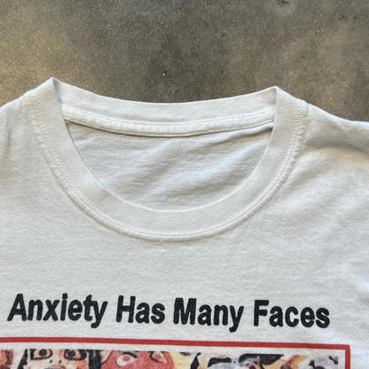 Anxiety Has Many Faces But Xanax Is The Only One 90s T-Shirt [COPY]