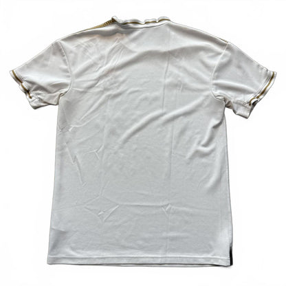 Adidas Real Madrid 2019/20 White & Gold Football T-Shirt [COPY]