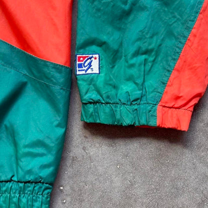 Miami Dolphins 1994 Spell Out NFL Vintage Windbreaker Jacket [COPY]
