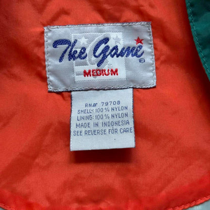 Miami Dolphins 1994 Spell Out NFL Vintage Windbreaker Jacket [COPY]