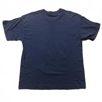 Street Game Tultex 1990s Video Game Blue Graphic T-Shirt [COPY]