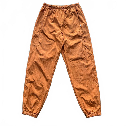 Actra Orange Nylon Track Pants Zippers On Leg Openings [COPY]