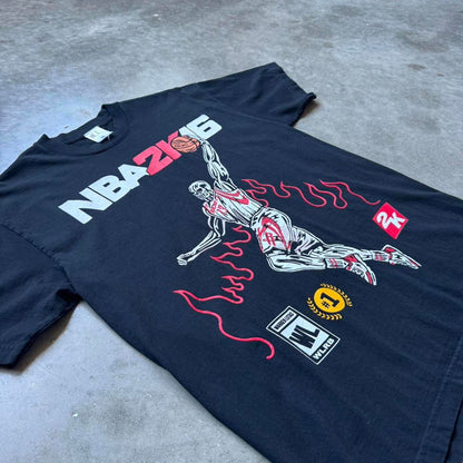 Warren Lotas NBA2K16 Rockets Graphic T - Shirt [COPY]