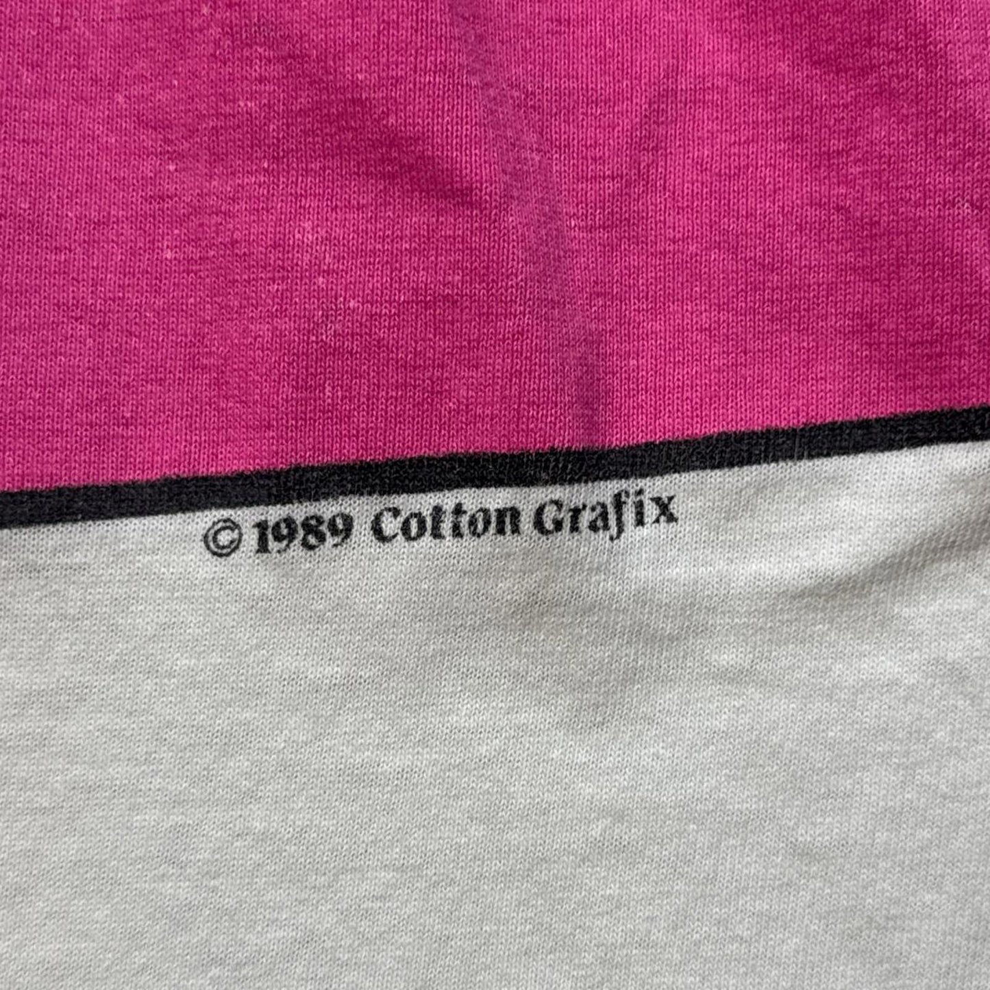 Ski The Pink Snow Vintage 80's Single Stitch 1989 T-Shirt [COPY]