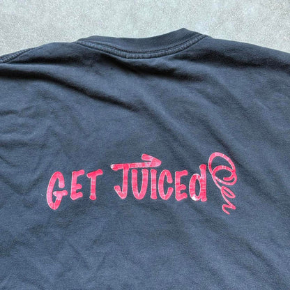 Slamin’ Smoothie “Get Juiced” Faded Graphic T-Shirt  [COPY]
