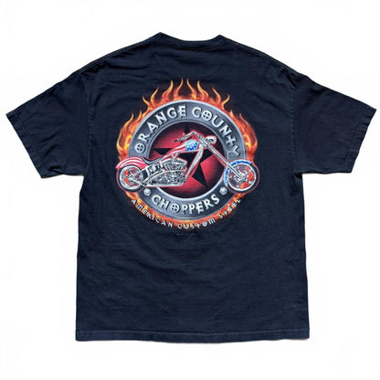 Orange County Choppers Flames Vintage Y2K Graphic T-shirt  [COPY]