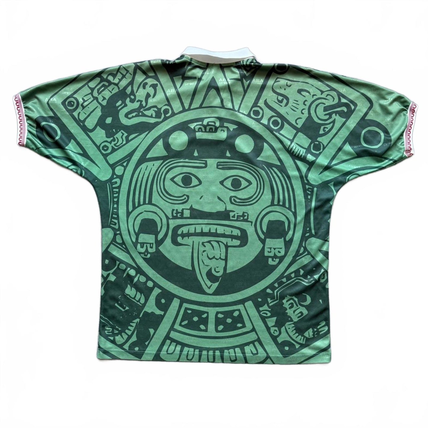 ABA SPORT Mexico 1997 National Home Soccer Futbol Jersey [COPY]