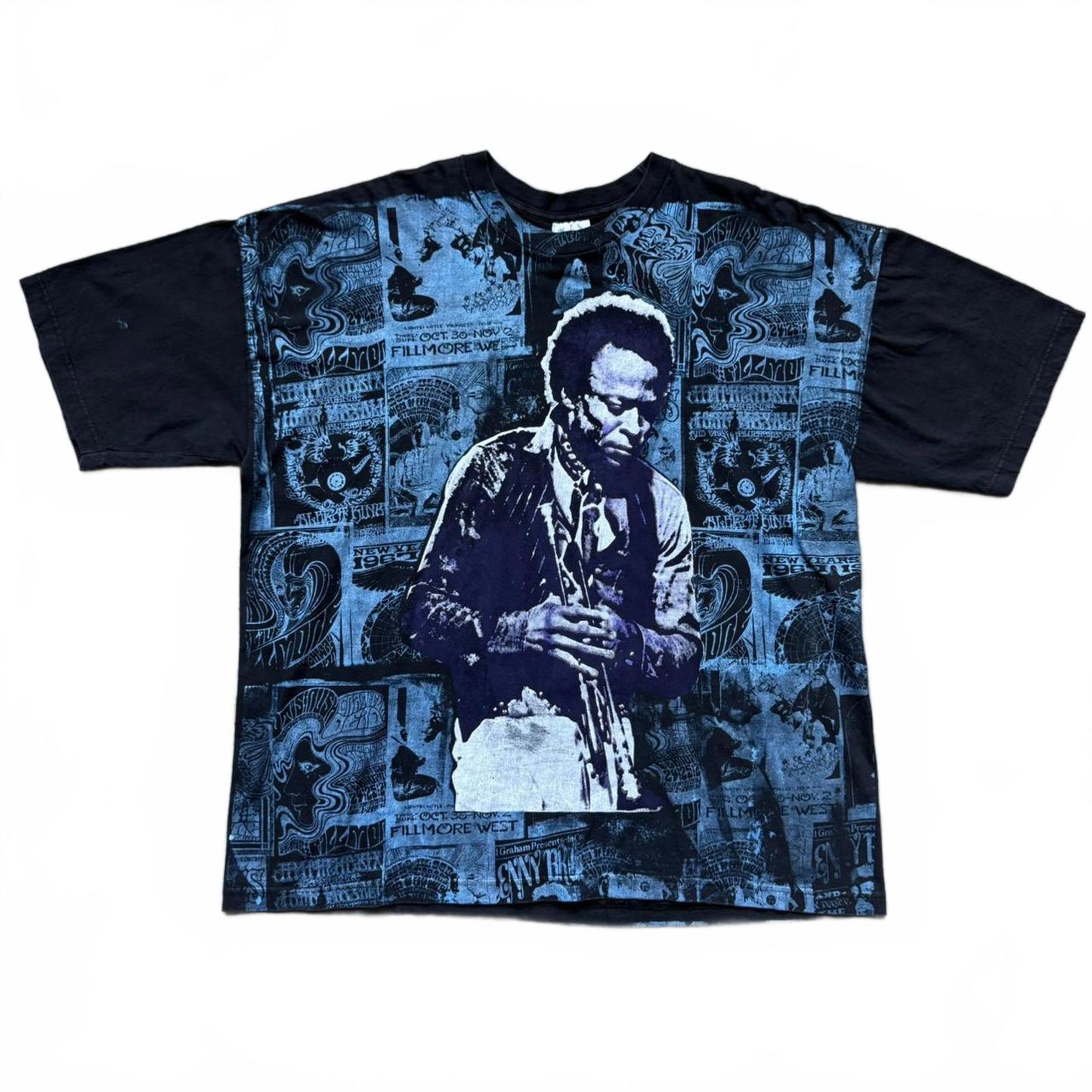 Miles Davis Heaven Smiles by Michael Rios 90’s AOP T-Shirt  [COPY]