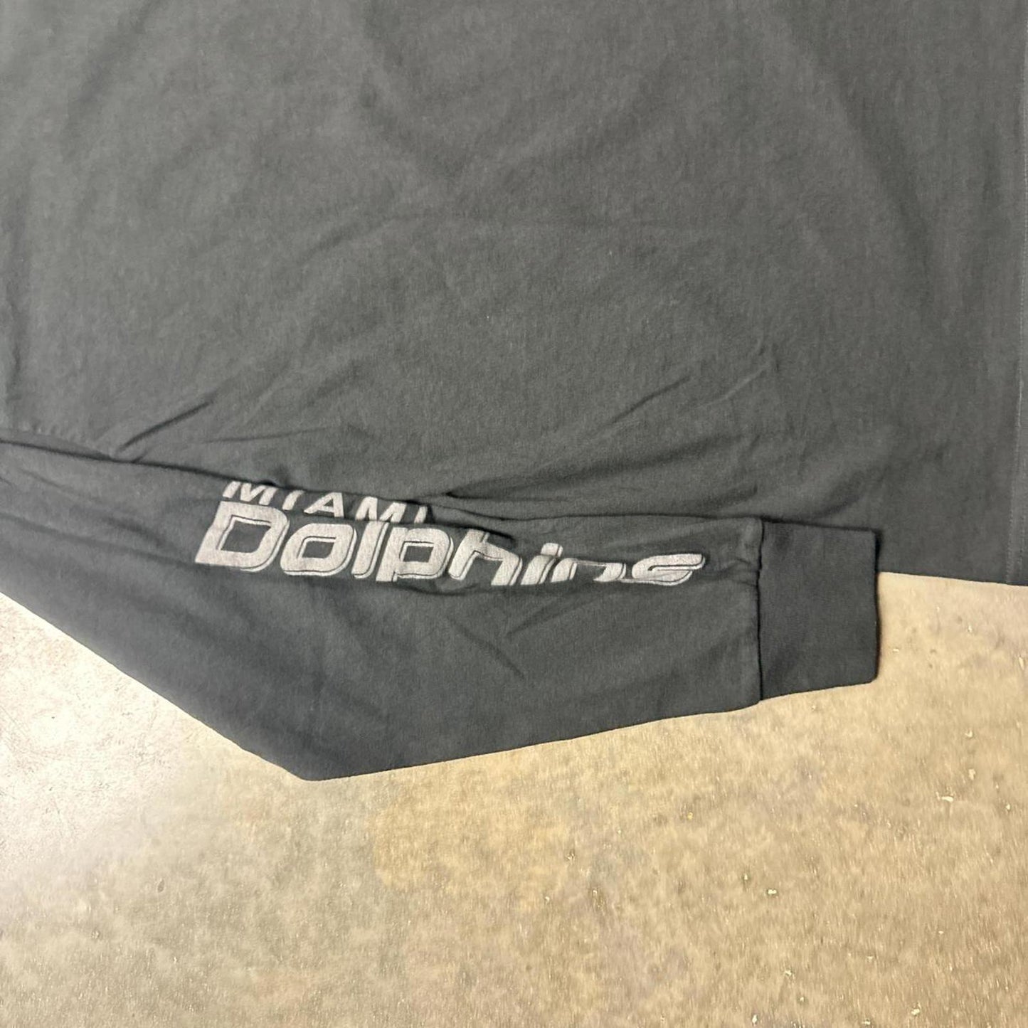 Majestic NFL Miami Dolphins “Go Fins” Long Sleeve T-Shirt [COPY]