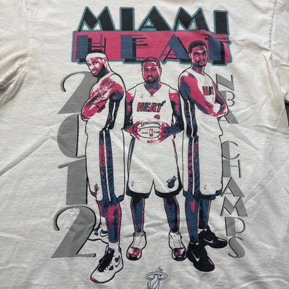 Miami Vice The Big Three 2012 Champions NBA Graphic T-Shirt [COPY]