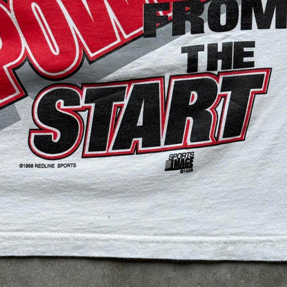 Licensed NASCAR Bobby Labonte 1998 AOP Vintage 90's T-shirt  [COPY]