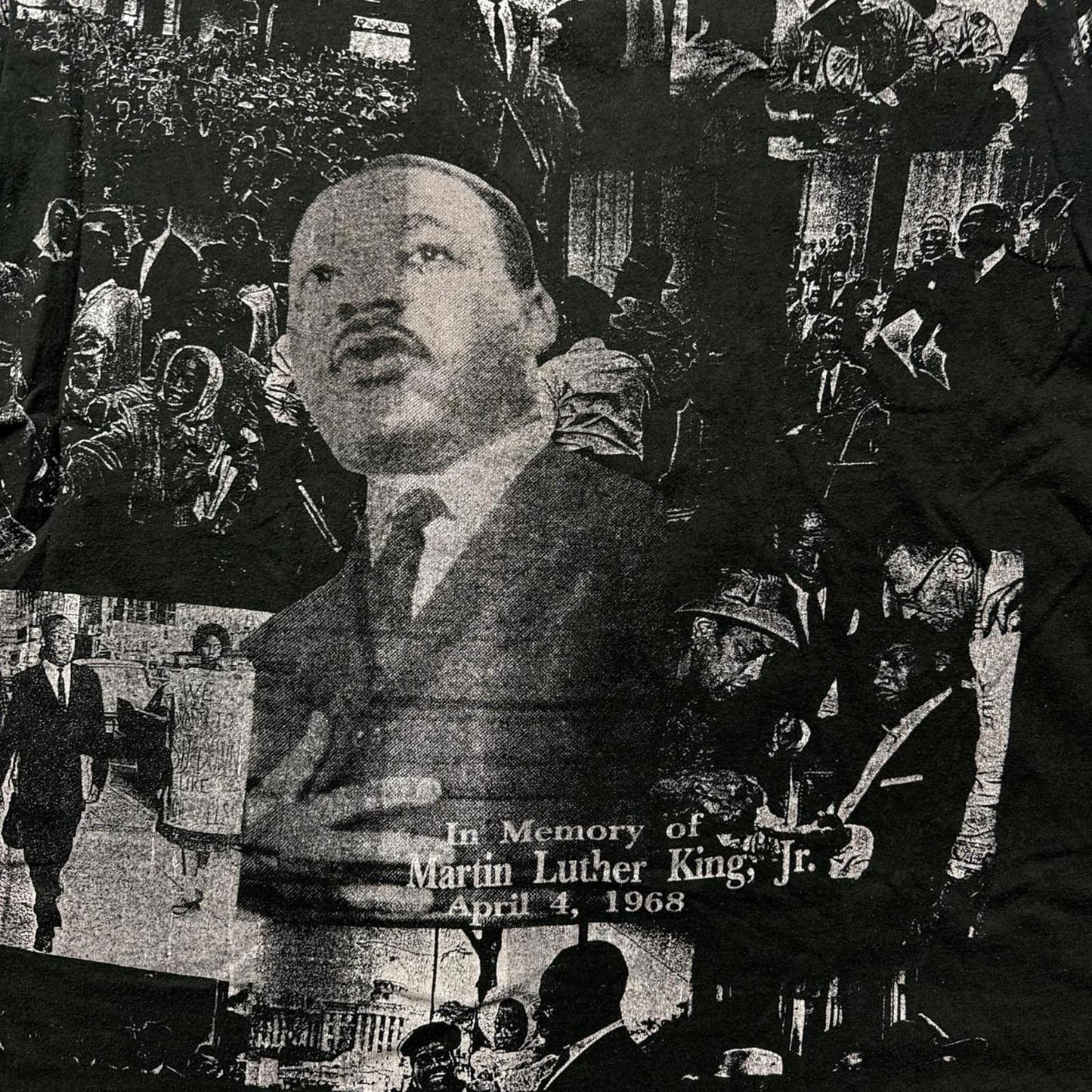 Martin Luther King Jr. Vintage  AOP 1968 Graphic T-shirt [COPY]