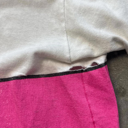 Ski The Pink Snow Vintage 80's Single Stitch 1989 T-Shirt [COPY]