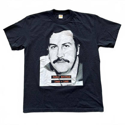 Pablo Escobar Ganster Graphic T-Shirt Double Sleeve [COPY]