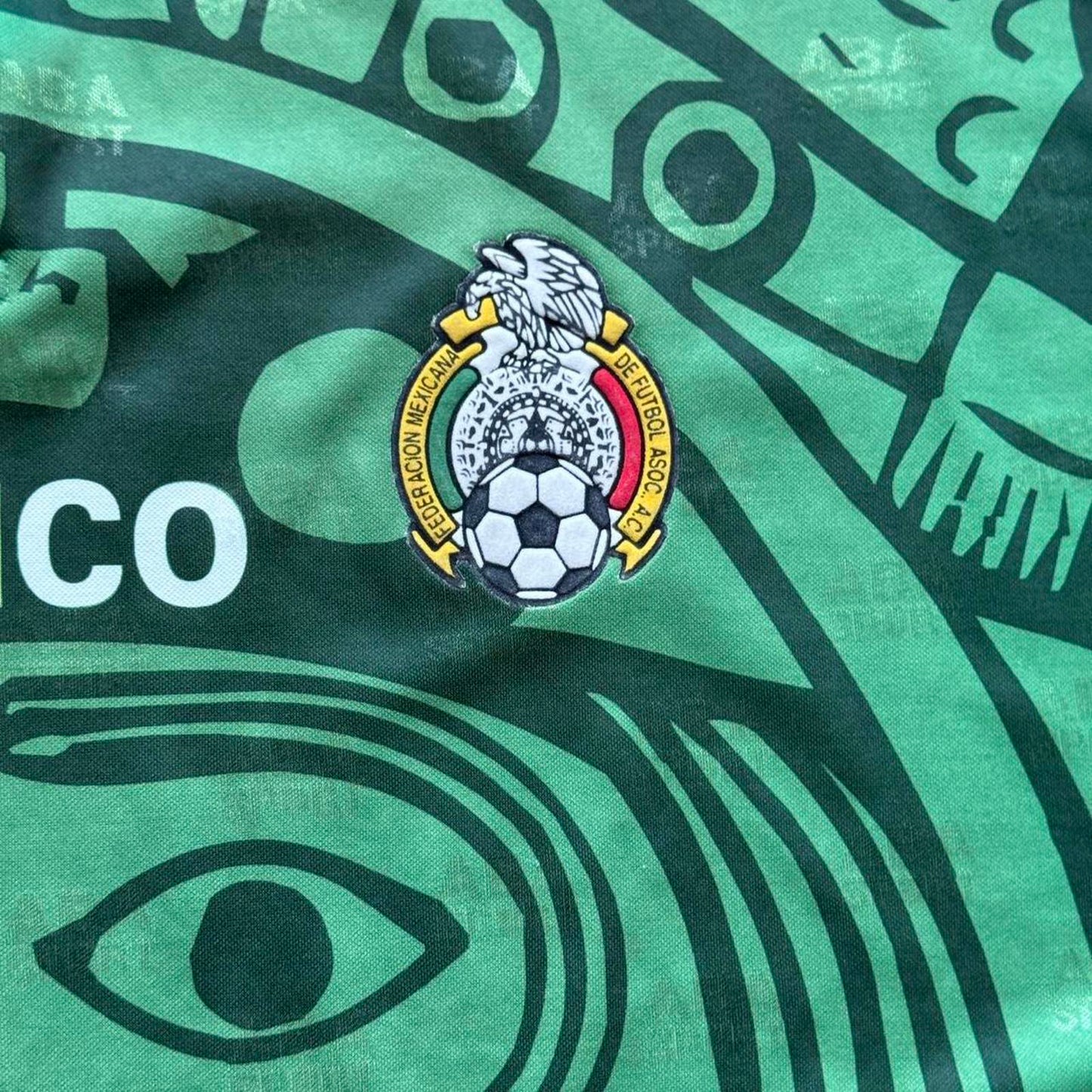 ABA SPORT Mexico 1997 National Home Soccer Futbol Jersey [COPY]