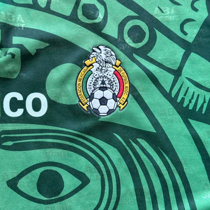ABA SPORT Mexico 1997 National Home Soccer Futbol Jersey [COPY]