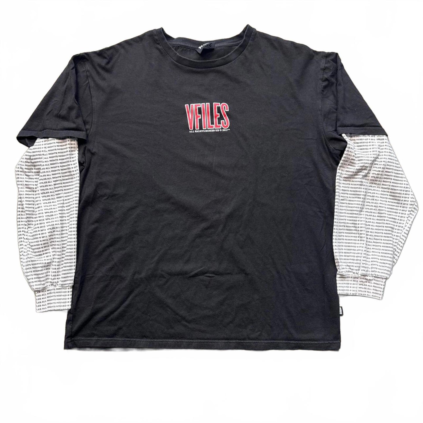 Vfiles Skating Oversized With Under Long Sleeve T-Shirt  [COPY]