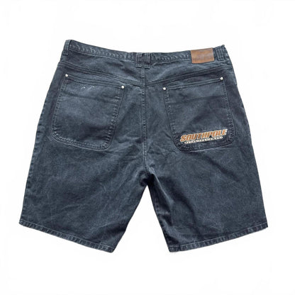 Southpole Black Denim Shorts  [COPY]