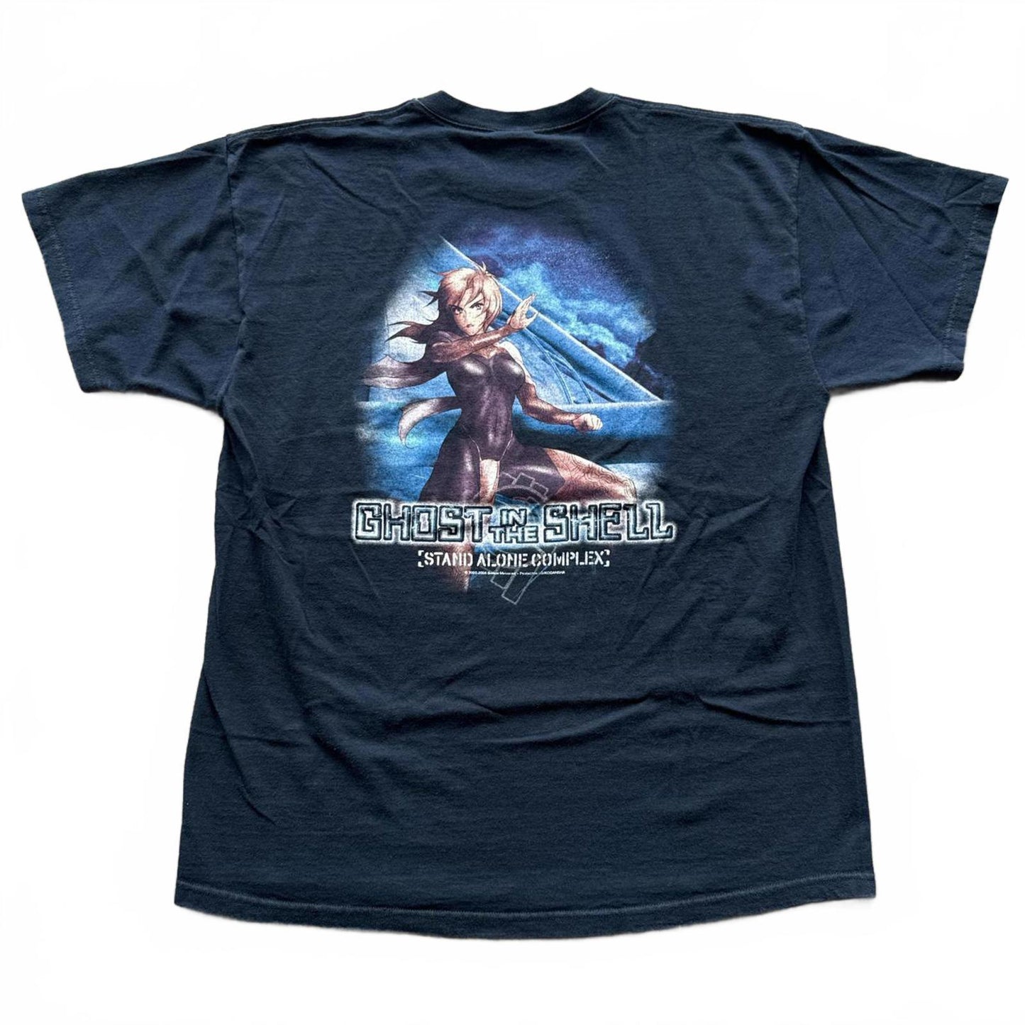 Faded Ghost In The Shell: Stand Alone Complex Promo T-Shirt  [COPY]