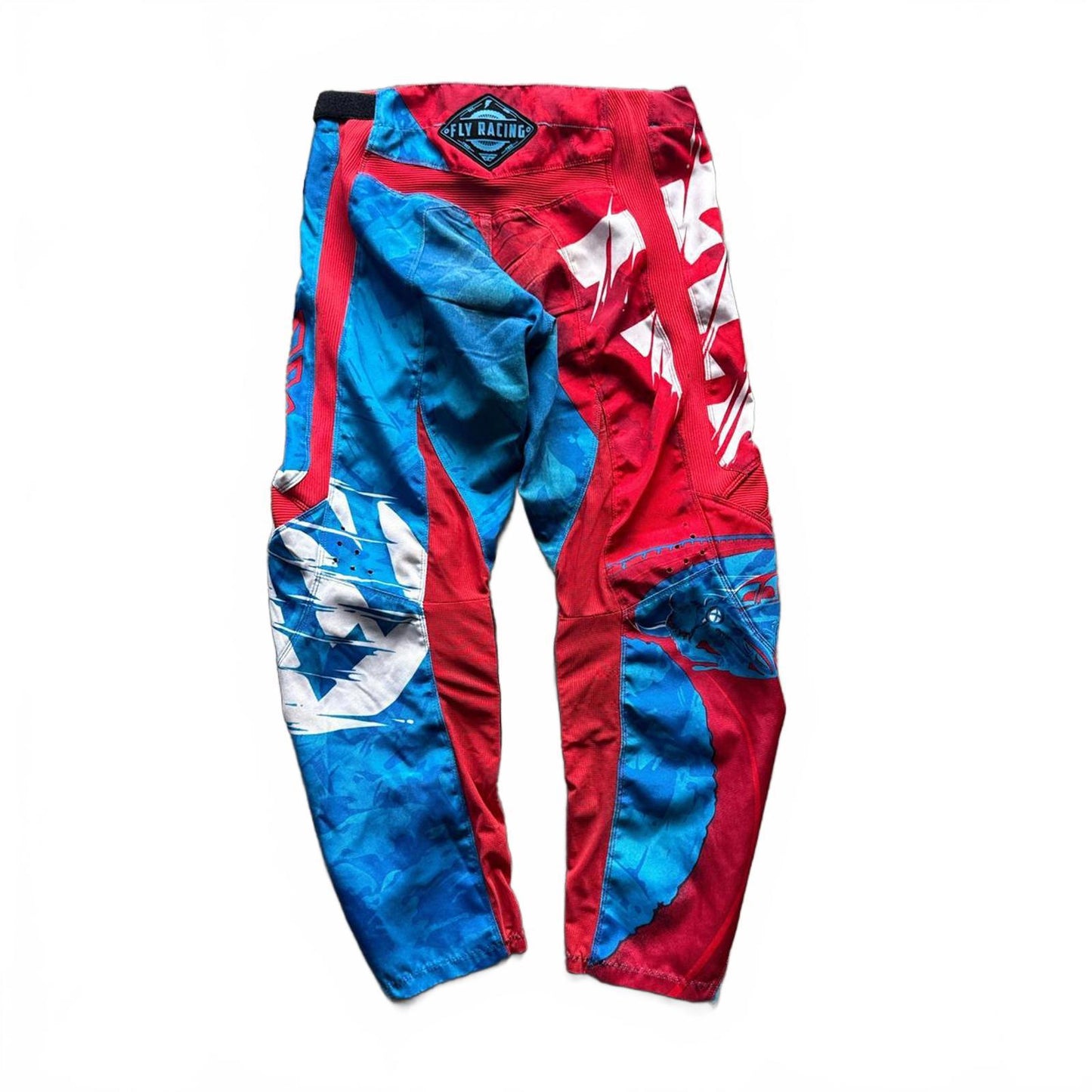 Blue and red MX dirt bike pants #motocross Fly Racing  [COPY]