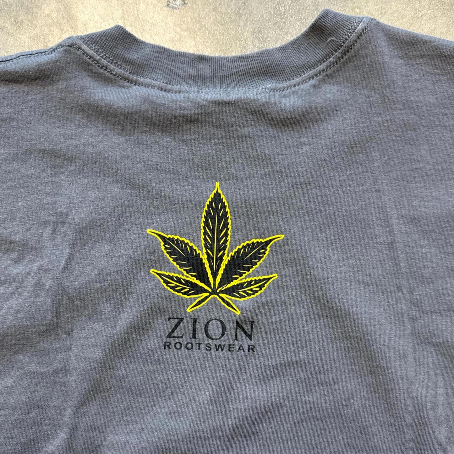 Herb Vintage 2000's Grey Zion Graphic T-Shirt [COPY]