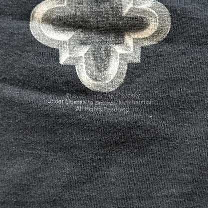 Black Label Society Faded Long Sleeve Skull Crosses T-Shirt  [COPY]